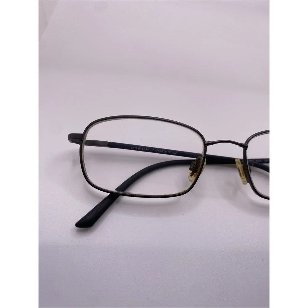 Flexon Eyeglasses FRAME ONLY 53-18-140 Full Rim Charcoal Black 894